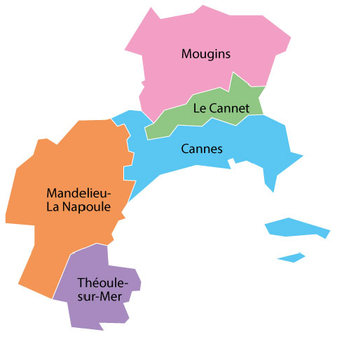 le cannet trajet